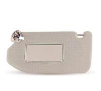 Viseras Parasol para JX35 2013 QX60 2014-2017 Parasol para Coche con Espejo Maquillaje Izquierda Derecha Gris Beige(Beige Left)