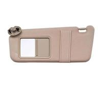 Viseras Parasol para Toyota para Camry 2007 2008 2009 2010 2011 Panel Visera Frontal Gris Beige Sin Luz 7431006750E0(Beige Left)