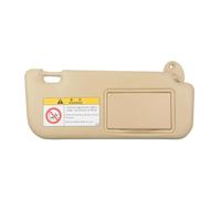 Viseras Parasol para Toyota para Corolla E160 E170 2014-2017 Visera Interior Coche Izquierda/Derecha Panel Visera con Espejo Maquillaje Interior Parasol(Beige Right)
