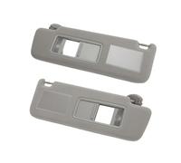 Viseras Parasol para Toyota para Land para Cruiser J12 para Prado LC120 2002-2009 Gris Beige Visera Izquierda Derecha para Coche Visera Interior For Parabrisas (Tamaño : Gray 1 Set)