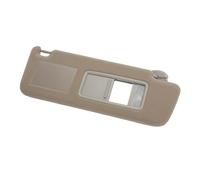 Viseras Parasol para Toyota para Land para Cruiser J12 para Prado LC120 2002-2009 Gris Beige Visera Izquierda Derecha para Coche Visera Interior For Parabrisas (Tamaño : Beige Right)