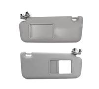 Viseras Parasol para Toyota para RAV4 2006 2007 2008 2009 2010 2011 2012 Parasol para Lado Izquierdo Y Derecho, Parasol para Coche, Lado Conductor Extensor Visera(A Pair of Gray)