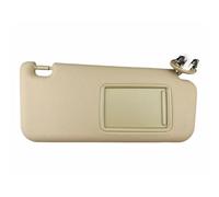 Viseras Parasol para Toyota para RAV4 2006-2013 Panel Visera Frontal Interior Coche con Visera Luz Espejo Maquillaje(Beige Right)