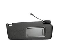 Viseras parasol Para VW Para Golf 5 6 Para CC Para Passat B6 B7 2005-2017 Panel De Visera Frontal Coche Con Espejo 1K0857551 1K0857552(Black right)
