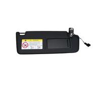 Viseras Parasol para VW para Golf 7 para Passat B8 CC para Jetta MK7 Sunshield 5GG857551 Panel Visera Frontal con Espejo Maquillaje(Black Passenger Side)