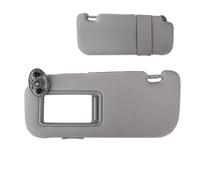 Viseras Repuesto Accesorios Interiores Parasol Gris Beige Lado Izquierdo Y Derecho Conductor Y del Pasajero para Toyota para Auris Y para Corolla 2007-2013 Interior Coche, con Espejo(Grey Left)