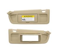 Viseras Solares Coche para Civic 2006-2011 83280-SNA-A01ZA, con Espejo Maquillaje AntiReflejos Sistema Clip-On de Seguridad Accesorio Interior, One Pair