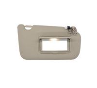 Viseras Solares Coche para Nissan Sentra 2013-2019 Wired 96401-3SG8A 96400-3SG8A, con Espejo Maquillaje AntiReflejos Sistema Clip-On de Seguridad Accesorio Interior, Right