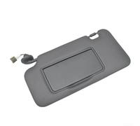 Viseras solares para interiores izquierdo del lado del conductor con luz para Honda HR-V 2016-2022, reemplazo directo gris con 83280-T7W-A12ZA