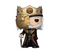 Funko Pop! TV: House of The Dragon - Masked King Viserys Targaryen - 1/6 de Probabilidades de Obtener la RARA Variante Chase - Figura de Vinilo Coleccionable - Idea de Regalo - TV Fans