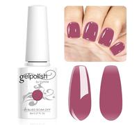 Vishine 8ml Gel Nail Polish Jelly Magenta Purple Gel Polish Sheer Neutral Color Jelly Gel Nail Polish Natural Translucent Soak Off UV Gel Nail Art Manicure L157
