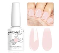 Vishine 8ml Gel Nail Polish Jelly Pink Gel Polish Sheer Neutral Color Jelly Gel Nail Polish Natural Translucent Soak Off UV Gel Nail Art French Manicure L138