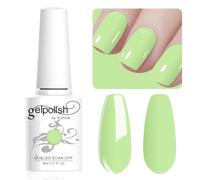 Vishine 8ml Pastel Gel Nail Polish Macaroon CreamyGreen Gel Polish Soft Bright Colors Long-Lasting Soak Off Nail Art Manicure Salon at Home, L220