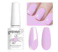 Vishine 8ml Pastel Gel Nail Polish Macaroon Lilac Gel Polish Soft Bright Colors Long-Lasting Soak Off Nail Art Manicure Salon at Home, L199