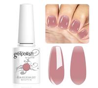 Vishine Neutral Gel Nail Polish 8ml Sheer Crystal Nude Color Jelly, Natural Translucent Soak Off U V LED Nail Lamp Translucent Nail Art Gel L107