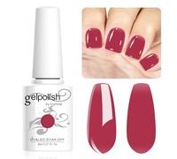 Vishine Neutral Gel Nail Polish 8ml Sheer Red Color Jelly, Natural Translucent Soak Off U V LED Nail Lamp Translucent Nail Art Gel L134