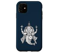 Vishnu como un pez Dios hindú Hinduismo Arte Carcasa para iPhone 11