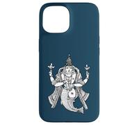 Vishnu como un pez Dios hindú Hinduismo Arte Carcasa para iPhone 15