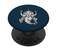 Vishnu como un pez Dios hindú Hinduismo Arte PopSockets PopGrip Adhesivo