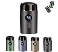 Vishopee Shaver, Vishopee Mini Portable Electric Shaver, USB Rechargeable, Vishopee Razor, IPX-7 Waterproof Razor for Men, Vishopee Mini Shaver with 3D Rotary Head, Vishopee Mini Portable (hui)