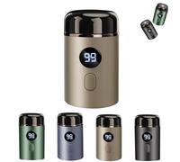 Vishopee Shaver, Vishopee Mini Portable Electric Shaver, USB Rechargeable, Vishopee Razor, IPX-7 Waterproof Razor for Men, Vishopee Mini Shaver with 3D Rotary Head, Vishopee Mini Portable (jin)