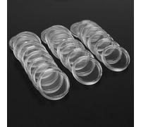 Visibilidad con cada uso Obtén tu paquete de 100 soportes transparentes para cápsulas hoy