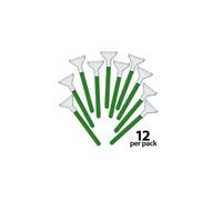 VISIBLEDUST Paquete de 12 espátulas verdes ultra MXD-100 1,0X 24mm VT72014