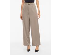 Visiffe Tiro Alto Pantalones De Pierna Ancha 34