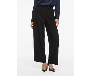 Visiffe Tiro Alto Pantalones De Pierna Ancha 42