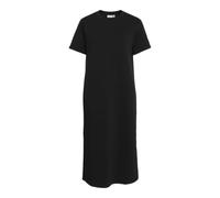 Visiffi O-Neck S/S Midi Dress/PB, Negro (Black Beauty), M