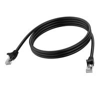 Vision 2m black cat6a stp cable