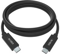 Vision 2m black usb-c cable