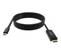 Vision 2m black usb-c to dp 8k cable
