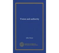 Vision and authority