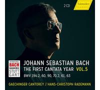 VISION.BACH - The First Cantata Year, Vol. 5 (BWV 194.2, 60, 90, 70.2, 61, 63)