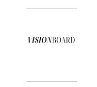 Vision board 2026: Aesthetic Vision board, simple - minimal - aesthetic for 2026