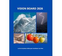 VISION BOARD 2026: Le livre de photos réelles pour manifester vos rêves