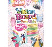 Vision Board for Teen Girls Clip Art Book : 1000+ Manifestation Pictures, Object Designs For Inspiration, Essentials, Positive Affirmations, Dream Board Supplies (Vision Board Clip Art Manifestation)