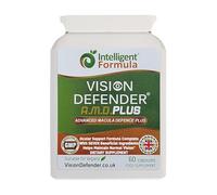 Vision Defender Plus - Complemento para el Cuidado de los Ojos - Fórmula AREDS2 con Meso-Zeaxantina. 7 Nutrientes Esenciales: Luteína, Zeaxantina, Vitaminas C y E, Zinc, Cobre - 60 Cápsulas Veganas