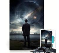 Visión del Futuro Rompecabezas para Adultos de 1000 Piezas Juego Mental Divertido Tecnología Avanzada de Corte Láser Desafío Divertido para Pasar el Tiempo (50x75cm)