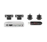 Visión Envolvente DVR Bird's-Eye, AHD HDMI, Cámara Panorámica 3D 360 °, para Enclave GL8, Reacondicionamiento para Regal Y Otros Modelos Cámara Visión Trasera(3DP-1 with 64G USB)