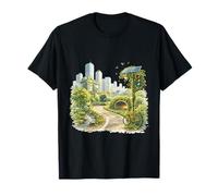 Visión Futura sostenible de la Ciudad Verde Camiseta