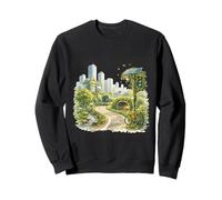 Visión Futura sostenible de la Ciudad Verde Sudadera