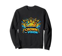 Visión Liderazgo Ambición Corona Motivación Diseño Gráfico Sudadera