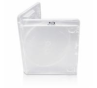 Vision Media - 10 Fundas Transparentes para BLU Ray Estilo PS3 - Funda para DVD/BLU Ray Games