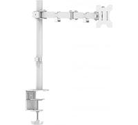 Vision Monitor Desk Post White VFM-DP2W