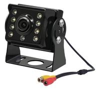 Visión Nocturna Cámara Cámara Marcha Atrás Coche Tacógrafo Individual 8 LED Infrarrojos HD con Luz Perforada Imagen Trasera 5 Pines