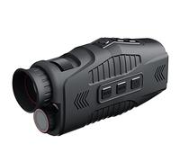 Visión nocturna, Mulcort 1080P portátil monocular visor nocturno de infrarrojos, dispositivo de día y noche, uso de fotos, vídeo, zoom digital, 5 x 300 m, distancia de visión completa