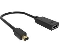 Vision tc-mdphdmi/bl adaptador de cable de vdeo mini displayport hdmi