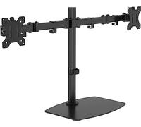 VISION Monitor Desk Stand Black Dual VFM-DSDB